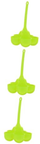 Cabilock 3 Piezas De De Silicona Herramienta Para Cocinar Huevera Cocedores De Portatiles Soporte De Huevo Flexible Portahuevos Green Gel De Sílice