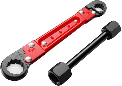 Juego de llaves de parada de ángulo de acción con mandíbulas de acero ajustables, herramientas de fontanería, llave de enchufe universal, tubo de doble extremo, llave de fontanería,