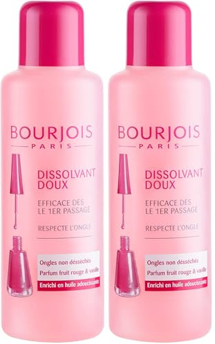 Bourjois Nagellackentferner, 125 ml (Packung mit 2)