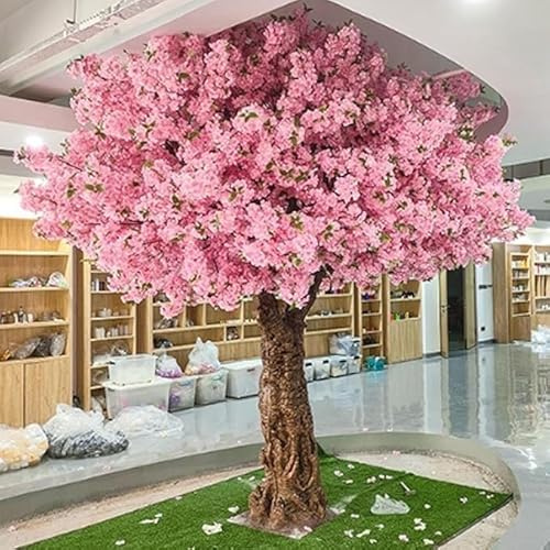 tylxayoxa Árbol De Paisaje Grande, Cerezo Artificial, Flor De Seda, Ciruelo De Los Deseos, Planta De Simulación, Decoración De Suelo For(1.2mx1m)