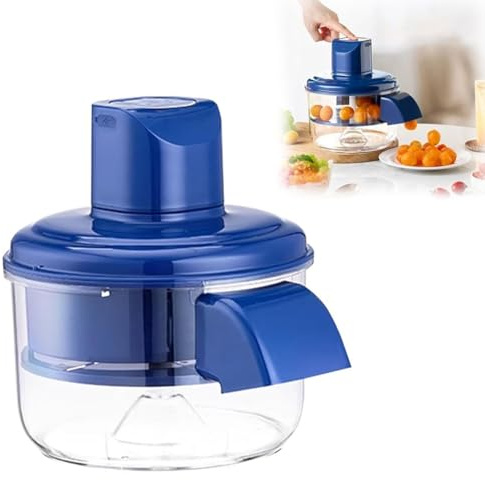 Máquina peladora de uva, peladora de uva, máquina eléctrica multifuncional para tomates cherry, ajo y más, herramienta automática de pelado y rebanado para una fácil preparación de la cocina