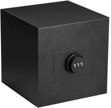 Exogio Spardose Erwachsene Edelstahl Safe Sparbüchsen, Metall-Spardose mit Zahlenschloss, Sicher Geldsparkasse für Kinder, Safe Sparschwein Money Box Sparbox für Münzen und Scheine