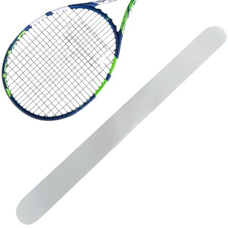 Cinta De Protección contra El Borde De La Raqueta De Tenis - Guardia De Cabeza Impermeable Transparente | Pegatina Protectora De Raquetas para Bádminton Y Paddle | Tira Adhesiva Duradera para La