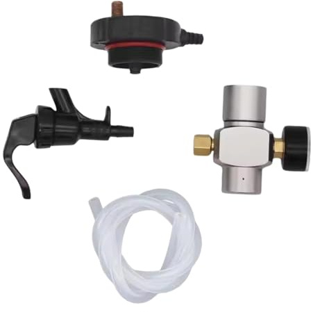 Folpus Mini Dispensador de Barriles, Dispensador de Cerveza, Juego de Línea de Cerveza para Fiestas Al Aire Libre