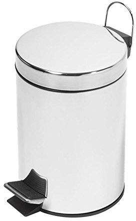 Metaform Papelera de Acero Inox de 5 litros