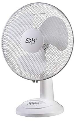 EDM - Ventilador de sobremesa 45W 30cm 3 velocidades 33963 33963