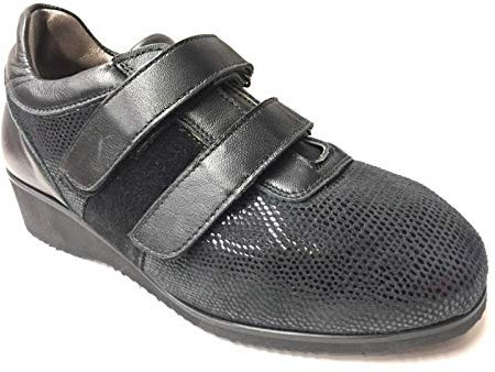 PLANTAS Chaussures décontractées Sneakers femme OSIGLIA H600 Cuir 10 Original AI New