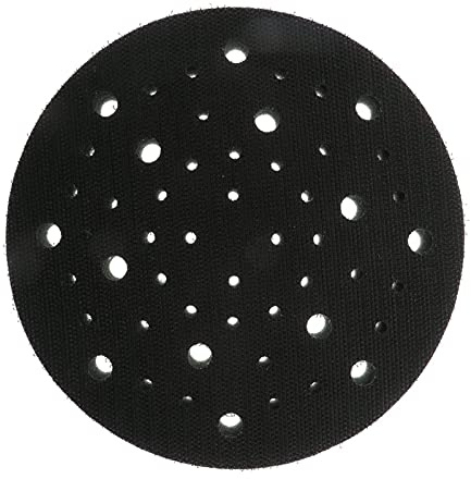 Sanding Sandpaper Sponge Brush 6 150mm Hook And Loop Soft Interface Pad 52-hole Sponge Cushion For Polishing And Grinding (2 Pieces)