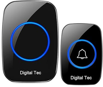 Portable IP55 Waterproof 1000 Ft Range & 36 Chimes Wireless Doorbell Battery Operated, Front Door Bells Wireless Cordless, Multi Room Wireless Doorbell Plug in & Use, Modern Battery Doorbells Wireless