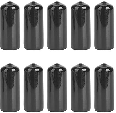 plplaaoo Snooker-Queue-Spitzen-Abdeckung, Pool Queue Cap,10 Stück Pool-Kopf-Abdeckung, Langlebiger Gummi-Billard-Pool-Queue-Spitzenschutz, Kleine Schläger-Schutzhülle Für Snooker-Queue(13mm)