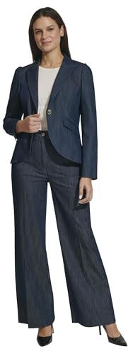 Tommy Hilfiger H43jd25b Blazer, Azul Marino, 36 (Pack de 6) para Mujer