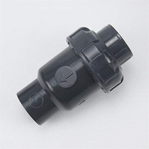 Outils de réparation de tuyaux 3pcs 20 mm 25 mm 32 mm 40 mm 50 mm Noir Upvcnon-retour Flap clapet anti-retour Valve 20MM intérieure clapet anti-retour verticale et horizontale générale (Size : Inner