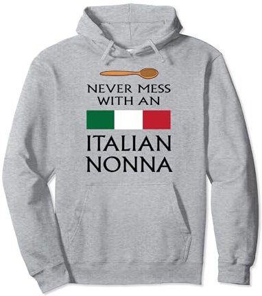 Ne plaisante jamais avec une grand-mère italienne, grand-mère drôle, Italie Sweat à Capuche