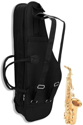 Saxophontasche, 64 X 27 X 13 Cm/25,2 X 10,6 X 5,1 Zoll Altsaxophon E Eb Baumwolltasche Altsaxophontasche Sax Gig Bag Mit Weichem Innenstoff