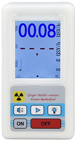 Strahlungsdetektor, BR-6 Geigerzähler, leicht ablesbarer radioaktiver Detektor, multifunktionales Dosimeter für nukleare Strahlung, elektromagnetische Strahlung