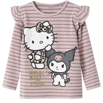 Nmfasanna Hellokitty LS Top Box Sky, Lilla Burnished, 110 cm