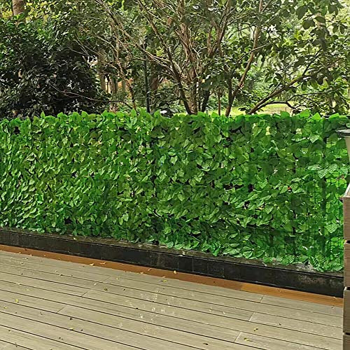 Haie Artificielle 1mx3m, Clôture Feuilles Lierre Brise Vue Jardin Décoration, Mur Vegetal Artificiel Exterieur, Clôture D'intimité Pour Cour Jardin Balcon Terrasse Murale