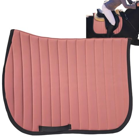 Rukjmqi Pony -Sattelpad, Pferdes Sattelpolster | Stoßdämpfung atmungsaktiven Reitstreifen Sattelpolster | Stylische Reitaccessoires für Anfänger -Enthusiasten -Profis
