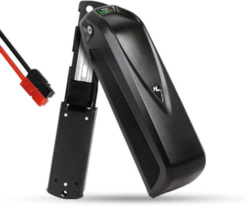 WILLQ Batería Bicicleta eléctrica Adultos 48V 20Ah batería de Litio de Tubo Inferior, con Cargador y Enchufe Anderson para Motor de Bicicleta de montaña 250W a 1000W