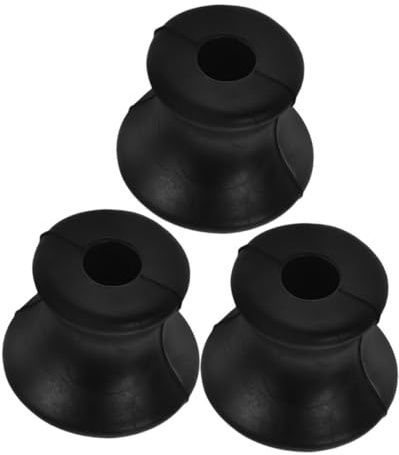 Hoement 3 Stück Teiliges Gummi Stimmgabel Rutschfester Basis für Stabile Meditation und Schallbehandlung Leicht und Tragbar für Zuhause Büro Reisen und Yoga