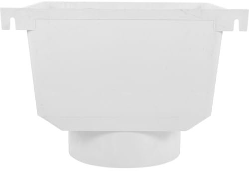 MAGICLULU Tuyau de de Gouttière en PVC 160 MM Collecteur d'Eau de Pluie pour Toit et Jardin