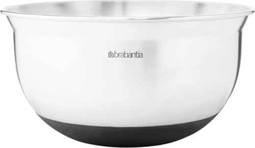 Brabantia 363825 Bol Mixeur 1,0 Litre Matt Steel, Noir