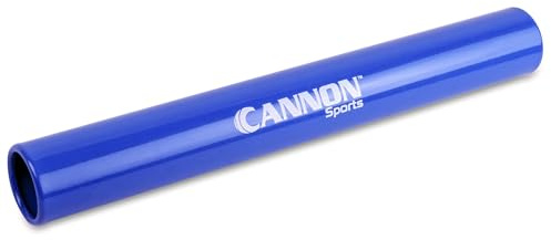 Cannon Sports Aluminum Track Relay Baton for Running, Training & Track and Field Gifts (Blue)