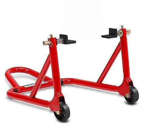 ConStands - Motorrad Montageständer für Daelim Roadwin 125/ FI ConStands ST Universal Rot Hinten Standard Universal
