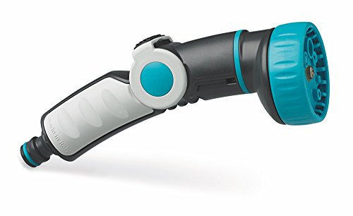GF 80263528 lanza de riego ergonómico caudal medio 8 chorros – azul