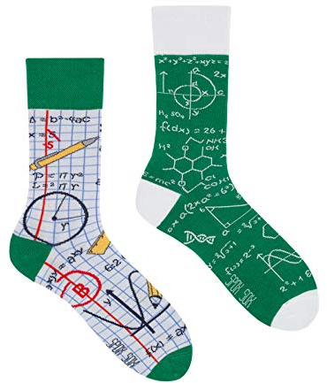Spox Sox - calcetines coloridos, divertidos y extravagantes - un regalo divertido, 36-39, De vuelta a la escuela