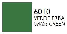 VMD 100 -Bomboletta di Vernice Spray Acrilica Colori Ral Professional 400 Ml, Adatti per tutti i tipi di vernice , legno, plastica, metallo, ferro, alluminio e bronzo (6010 VERDE ERBA)