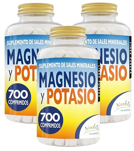 Magnesio e Potassio 2100 Compresse - Magnesio Citrato e Potassio Citrato - contro Stanchezza e Fatica Fisica, Caldo, Sali Minerali Organici Altamente Assimilabili - Fornitura di Lunga Durata (3)