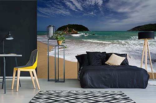 Papier peint photo en intissé Motif Thaïlande 375 x 250 cm (avec colle) – Papier peint non tissé – Papier peint mural – Prêt à être monté
