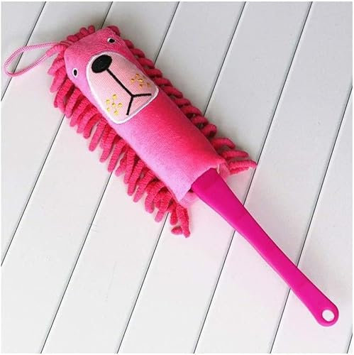 RAKUTE Ensemble Plumeau Plumeau Chenille Duster Bureau Nettoyage Animal Domestique, Brosse de Lavage for Maison, Bureau et Voiture - Multicolore - Paquet de 5 Plumeaux à Poignée Brosses (Color : D)