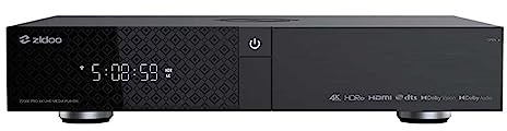 Zidoo Z2000 Pro 4K UHD Lecteur multimédia RTD1619BPD Chipset Android 11 WiFi Bluetooth