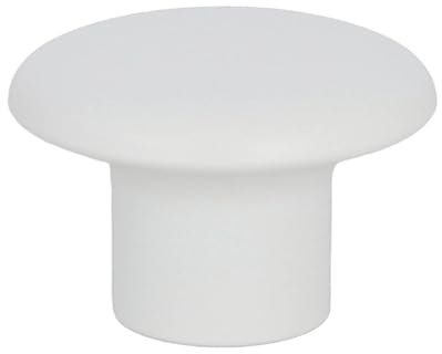 Gedotec Möbelknöpfe für Kinderzimmer | Durchmesser 32 mm | Farbe Weiss | 1 Stück | Möbelgriffe Kunststoff | COLOUR | Schrankknöpfe bunt | Möbelknauf Kinder | moderne Griffe Möbel | Schrankknauf