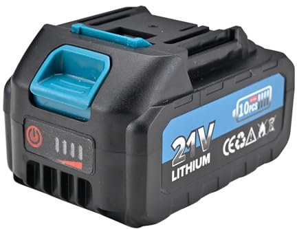 RINOXAR Batteria per Motosega Elettrica a Batteria da 12 Pollici, 21V, 6000mAh, Compatibile con PowerCut X13