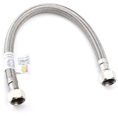 Home Range 3/8 x 3/8 (300mm) Flexible Connector Hose Pipe | WRAS Approved