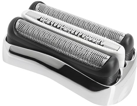 Series 3 Scherkopf 32S Ersatzrasierkopf Kompatibel mit Series 3 Männer Rasierer Scherkopf Rasierkopf Ersatz für Series 3 3000s, 3010s,3040s,350cc, 300s, 310s (32S Silber)