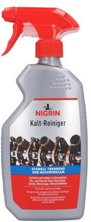 NIGRIN Kaltreiniger, Pumpzerstäuber, schnell trennend und hochwirksam, 500 ml