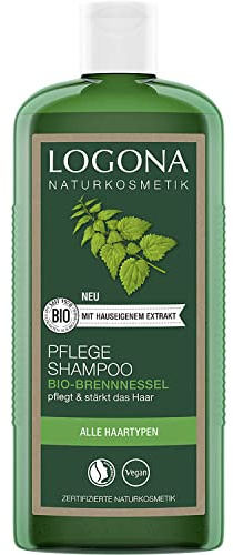 LOGONA Naturkosmetik Schampo, Grön, 500 ml