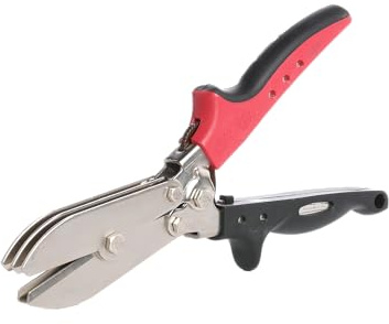 Malco C5R 5-Blade Crimping Tool – Creates Leak-Proof Crimps on Round Duct & Stove Pipe, Compound Leverage, Ergonomic Handles