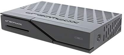 Dreambox DM520 1x DVB-S2 con antenna WiFi da 150 Mbit Linux Full HD ricevitore satellitare 1080p H.265, nero