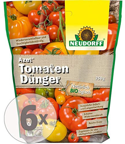 Gardopia Sparpaket: Neudorff Azet Tomaten Dünger 6 x 1,75Kg