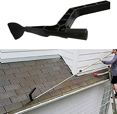 Gutter Cleaning Tool Roof Gutter Cleaner Spoon and Scoop Cleaning Scraper Tool for Garden Leaves Ditch Villas Townhouses