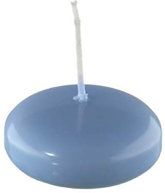 Kopschitz Schwimmkerzen Blue Bell Hellblau 24 x Ø 60 mm, 20 Stück