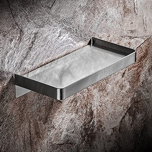 Melairy Duschkorb Duschregal ohne Bohren Duschablage SUS 304 Edelstahl Dusche Ablage Badregal Selbstklebend Badezimmerregal für Bad und Küche Gebürstete