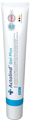 Actolind Gel Plus 30 ml – gel antiséptico para limpieza indolora, hidratación y protección de heridas crónicas, infectadas y quemaduras. CE clase III según MPG. Con PHMB.