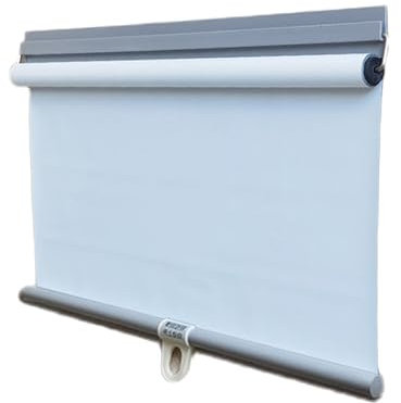 Estor Enrollable Opaco Protección Solar,estores Enrollables Parasol,parasoles Retráctiles Automáticos,Sin Perforaciones Estores Temporales,para Puertas Ventanas,Ancho X Alto (80cm x 150cm)