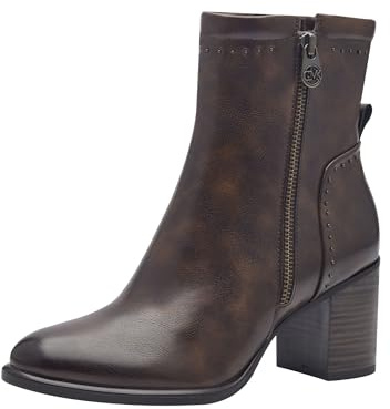 Marco Tozzi by Guido Maria Kretschmer 2-85308-43 Bottines tendance pour femme, café antique, 37 EU, Café antique., 37 EU